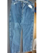 WRANGLER REGULAR FIT MEN&#39;S CASUAL WESTERN BLUE WASH DENIM JEANS PANTS 38X30 - $363.56 MXN