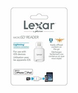 Lexar microSD Memory Card Reader with Lightning Connector - $29.77 CAD