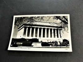 Lincoln Memorial, Washington, D.C.- 1930s Real Photo Postcard (RPPC). - £9.27 GBP