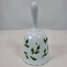 Vintage 1985 Toscany Christmas Bell Ceramic 5.5 Inch - £9.29 GBP