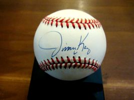 Jimmy Key 1996 Wsc New York Yankees Signed Auto Vintage Oal Baseball Scoreboard - £69.98 GBP