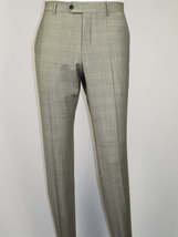 Men Suit BERLUSCONI Turkey Italian Wool 180's Glenn Plaid K167-06 Black White image 13