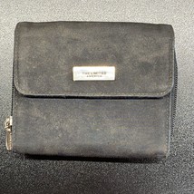 Vintage The Limited America 1999 Black Zip Around Wallet - $10.93