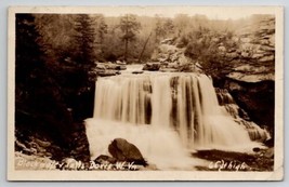 Davis WV RPPC Black Water Falls Real Photo Postcard L24 - $16.95