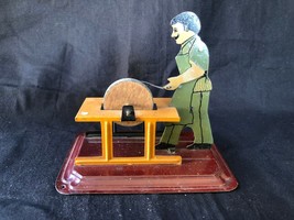 Vintage Latta Giocattolo Arnold Temperamatite Vapore Alimentato Mola Pie... - $121.99