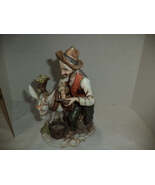 Man With Mule Porcelain Figurine - €127,85 EUR