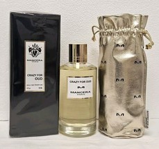 Mancera Crazy Oud 120ml 4.Oz Eau De Parfum Spray Unisex Brand New in Box - $67.32