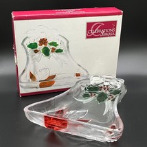 Celebration By Mikasa Christmas Bell Dish Poinsettia Collection  - $19.34