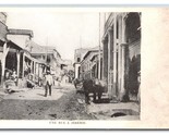 Street View in Jérémie Haiti UNP 1918 DB Postcard W8 - £15.75 GBP