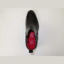Men TAYNO Chelsea Chukka Soft Comfortable Leather Zip up Boot Coupe Black image 8