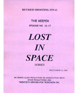 1965’s LOST IN SPACE: THE KEEPER Episode #16-17 TV series script - $63.13 CAD