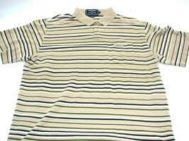 Vintage RALPH LAUREN POLO SPORT MEN&#39;S STRIPED Pocket Shirt XL Textured C... - £11.78 GBP