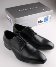 Scarpe Da Uomo Perry Ellis Portfolio Numero 12 Nere Oxford Wingtip NUOVE - $39.46