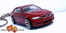 HTF KEY CHAIN RING DARK RED BMW SERIES 3 320i/325i/328i/330i TDi M3 COUP... - $38.98