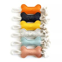 JSBlueRIdge Keep Your Dog Active and Happy with Our Plush Bone Shape Dog Chew To - £10.17 GBP