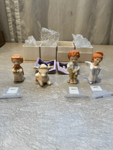 Hallmark Little Gallery Nativity Figurines-Bisque Porcelain Lot Of 4 w/B... - $25.74