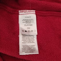 Columbia WU6176 Men's Hemlock Ridge Pullover Brick Red Fleece Jacket Size Large image 6