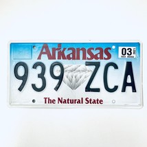 2021 United States Arkansas Natural State Passenger License Plate 939 ZCA - £13.22 GBP