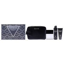 Seductive Homme by Guess for Men - 4 Pc Gift Set 3.4oz EDT Spray, 6oz De... - $31.49