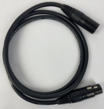 Mogami 3082 Black Studio Microphone Cable Gold Neutrik XLR Male -  Femal... - $19.79