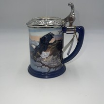 FRANKLIN MINT EAGLE TANKARD BY TED BLAYLOCK “ Monarch Of The Valley ￼” - £38.88 GBP