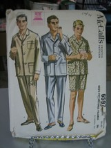 McCall&#39;s 6597 Men&#39;s Proportioned Pants Pattern - Size M Chest 38-40 - $11.01