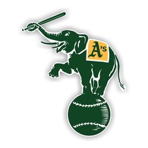 Oakland Athletics Mascot Decal / Sticker Die cut - $3.46+