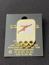 Olympic Pin USA United States Fencing Team Original Package VTG 1994 1996 NEW - £117.30 GBP