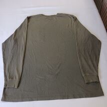 Carhartt Original Fit Men's Green Cotton Blend Long Sleeve Pocket T-Shirt Sz 2XL image 2