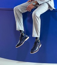 Stacy Adams Wesbridge Cap Toe Oxford Shoes Leather Navy 25713-410 image 6
