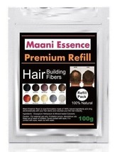 Natural Refill Pack 100g Hair Building Keratin Fibers Hair concealer HighQuality - £7.97 GBP+