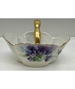 Bavaria Z.S. &amp;C Condiment Handle Bowl Floral With Defect - €21,35 EUR