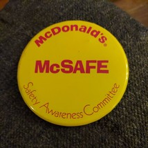 McDonald's mcsafe Pin - $4.50