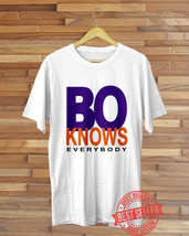 Bo Knows Men&#39;s T-Shirt White - £14.93 GBP