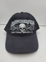 Motorcycle Cap Biketoberfest Daytona Beach 2003 Skull Biker Hat  - $9.89