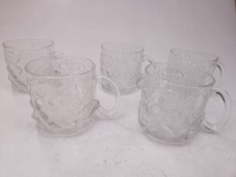 Set Of 5 Vintage Mcdonalds 1995 Batman Forever The Riddler Mugs Made In France - £23.56 GBP