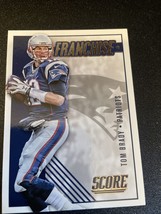 2016 Score Franchise #3 Tom Brady New England Patriots Tampa Bay Buccaneers GOAT - £3.80 GBP