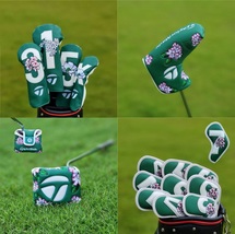 Golf Driver Fairway Wood Hybrid Head Cover Taylormade Flower Classic T G... - $22.50+