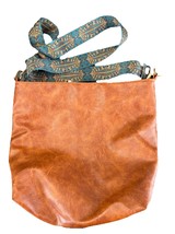 Medium Size Shoulder Bag With Colorful Strap - $10.89