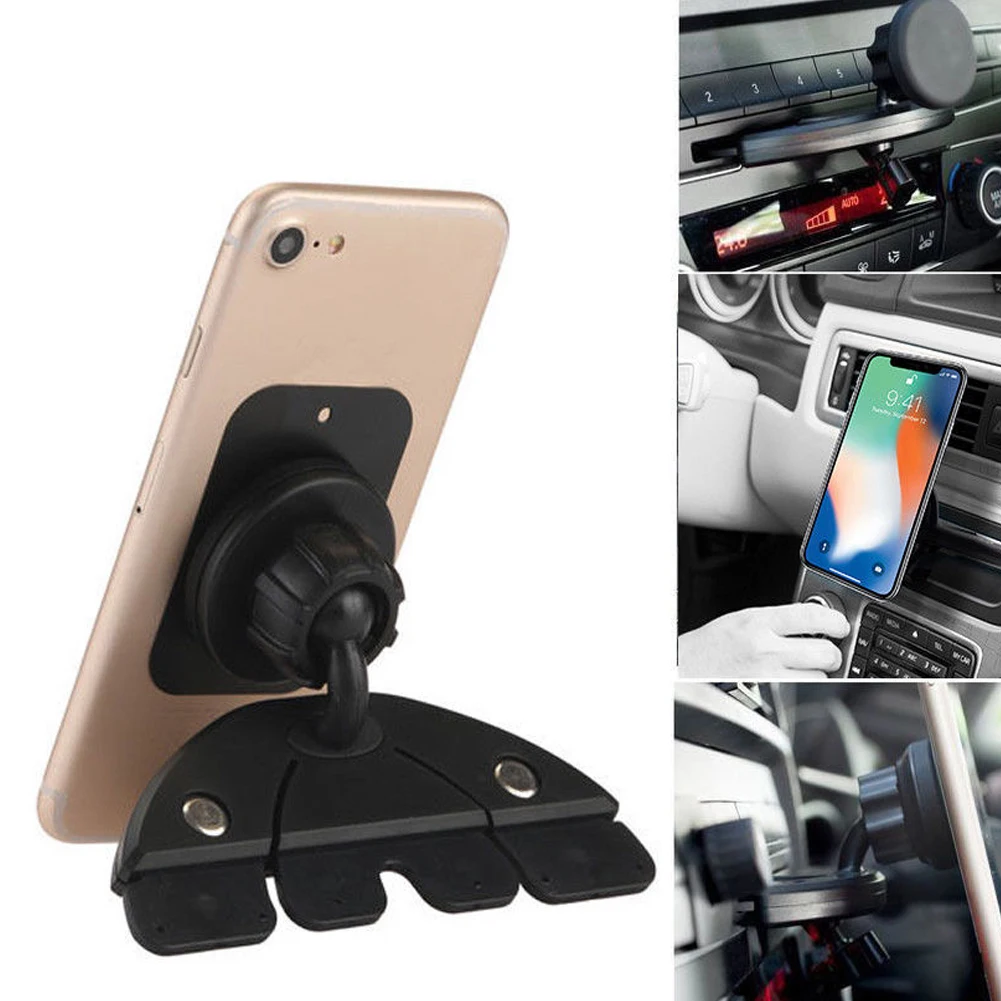 Magnetic CD Slot Mount Holder for Mobile Phones - Car Magnetic Support - £16.11 GBP