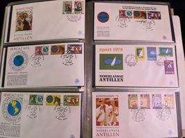Netherlands 555 Stamp Album Davo Binder 1960-1983 MNH First Day Cover Lot image 6