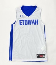Under Armour Etowah Eagle Reversible Basketball Jersey Youth XL  Blue White - $10.80