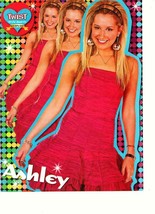 Ashley Tisdale teen magazine pinup clipping pink dress Twist magazine 2005 - £2.79 GBP