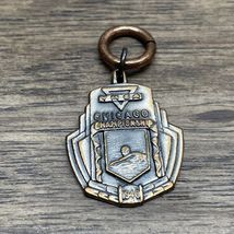 Vintage YMCA Chicago Championship Midget 40 20 Yard Back Pendant Medalli... - $19.79