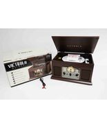 Victrola VTA-200B-ESP 6-in-1 Bluetooth Turntable - Espresso - $69.99