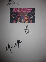 Glow Signed TV Pilot Script Screenplay X3 Autograph Alison Brie Betty Gi... - £13.54 GBP