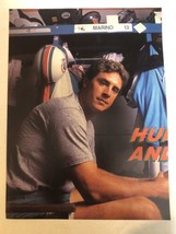 Dan Marino Magazine Pinup Vintage Football Miami Dolphins - $7.91