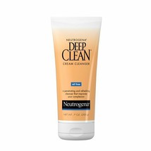 Neutrogena Deep Cl EAN Cream Cream Facial Cl EAN Ser Oily OIL-FREE 7 Fl Oz..+ - $19.79