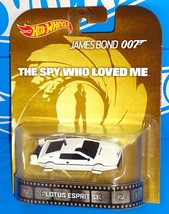 Hot Wheels 2014 Retro Entertainment James Bond 007 Lotus Esprit S1 White - £30.05 GBP