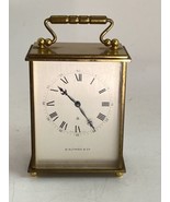 Vintage B. Altman & Co. Brass 8 Day Carriage Mantle Clock Swiss Movement AS-IS! - £79.11 GBP